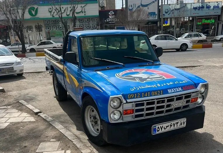 جرثقیل نیسان در زنجان _ فردین بهرامی