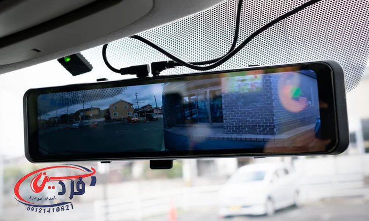 نکات ایمنی تعمیر آینه داخل خودرو